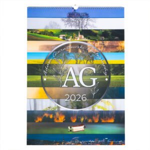 Fotokalendarz 2026 A2 350 g/m² - 12 Autorskich Zdjęć z Tytułami i Lokalizacjami