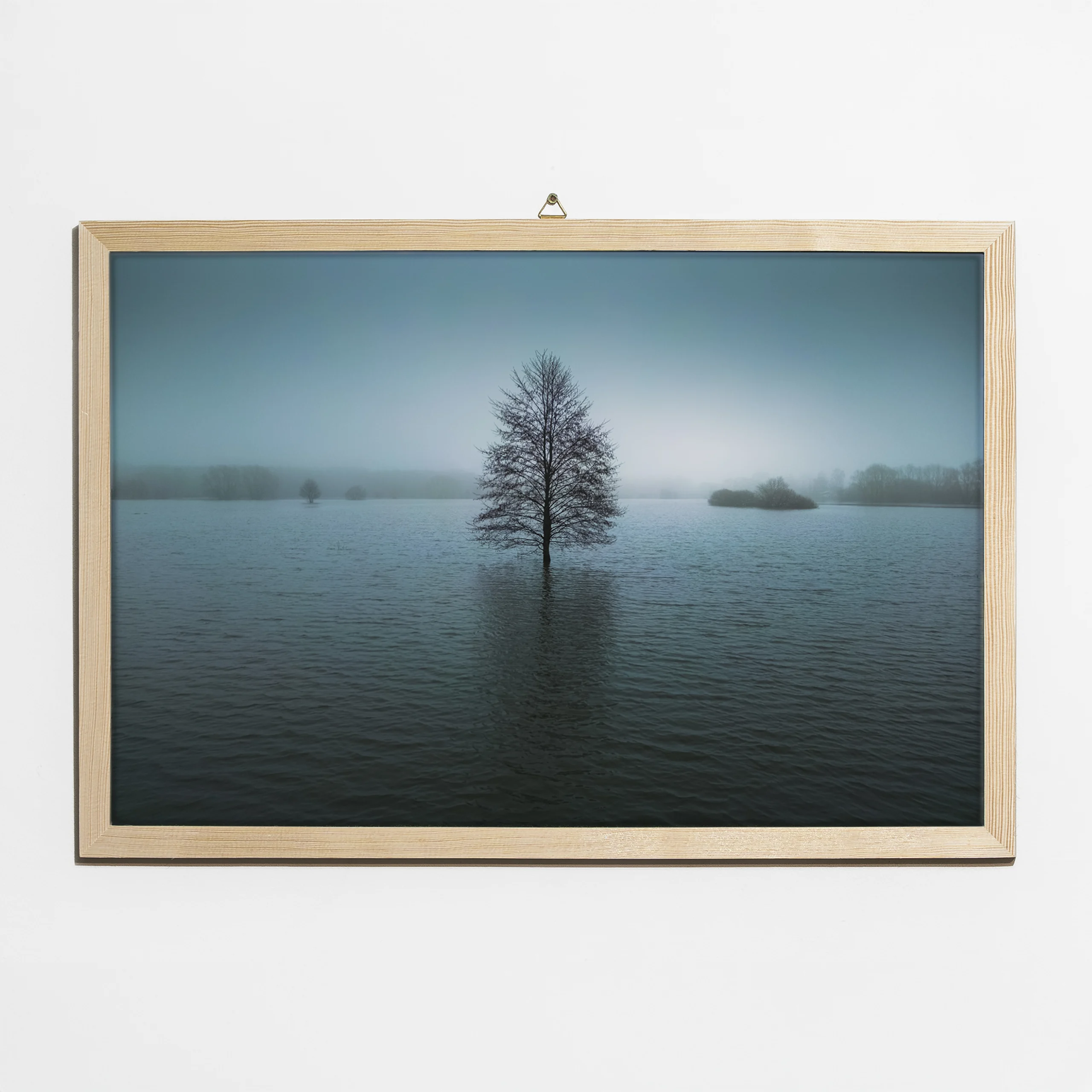 Obraz 40×60 cm, półmat, ramka sosna - Enigmatyczne Wody