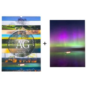 Fotokalendarz 2026 A2 350 g/m² + obraz na płótnie 40×60 cm