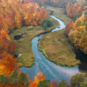 Wydruk 30×45 cm, papier półmat 200 g/m² - Czarujące Kaszuby