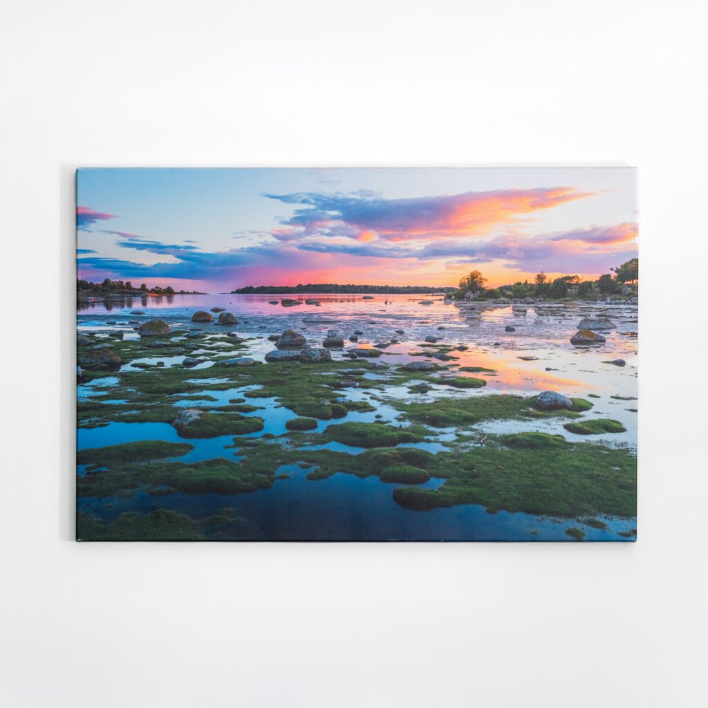 Foto-obraz na płótnie 60×90 cm - Spokój Utkany Kolorami